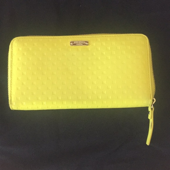 kate spade Handbags - KATE SPADE WALLET YELLOW